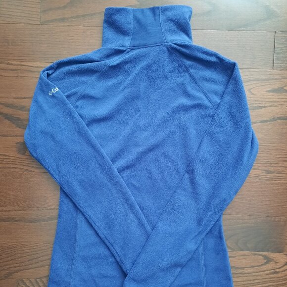 Blue Columbia lightweight fleece pullover XS - Picture 6 of 12
